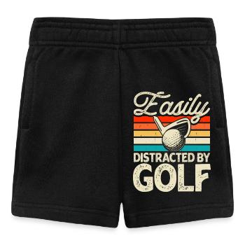 Golf Golfer - Baby Shorts - Schwarz - Vorne