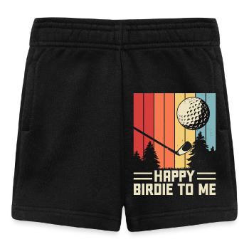 Golf Golfer - Baby Shorts - Schwarz - Vorne