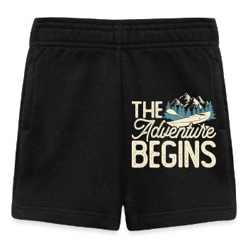 Kajak Kajakfahrer Kajaker - Baby Shorts - Schwarz - Vorne