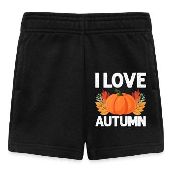 Automne - Short Bébé - noir - Devant