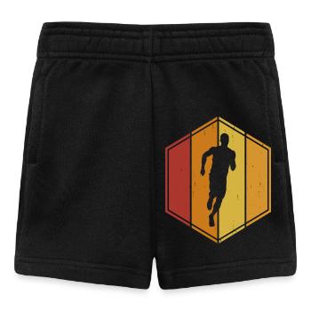 Marathon de course à pied de jogging - Short Bébé - noir - Devant