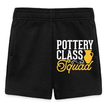 Töpfern Töpferei Töpfer - Baby Shorts - Schwarz - Vorne