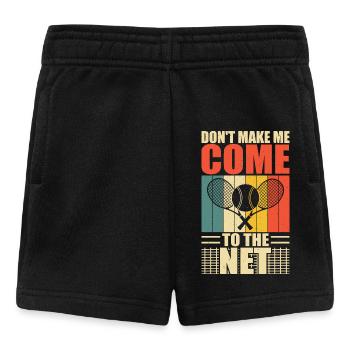 Tennis - Baby Shorts - Schwarz - Vorne