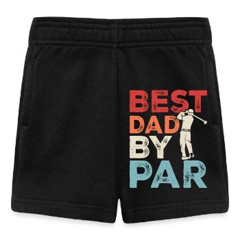 Golf Golfer Papa - Baby Shorts - Schwarz - Vorne