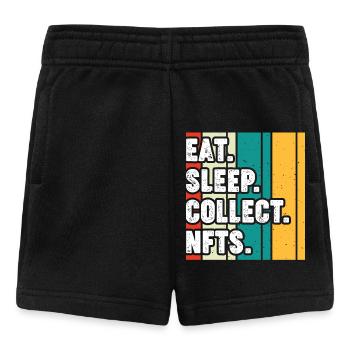 NFT - Baby Shorts - Schwarz - Vorne