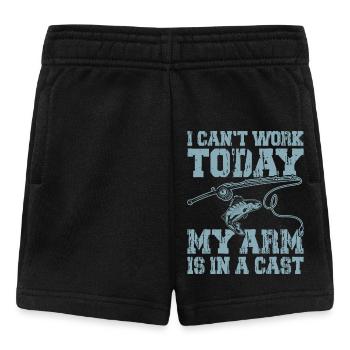 Fishing Anglers Fishing - Baby Shorts - black - Front