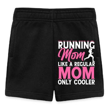 Jogging Running Marathon Maman - Short Bébé - noir - Devant