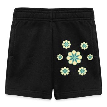 Fleur - Short Bébé - noir - Devant