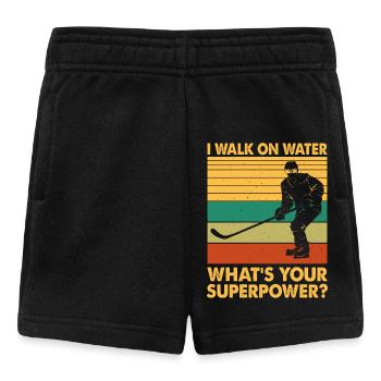 Eishockey - Baby Shorts - Schwarz - Vorne