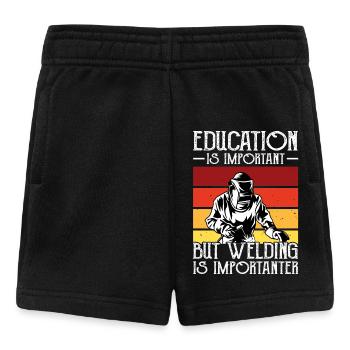 Schweißen Schweißer - Baby Shorts - Schwarz - Vorne