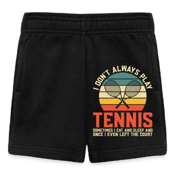 Tennis - Baby Shorts - Schwarz - Vorne