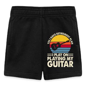 Guitar Guitarist - Baby Shorts - black - Front