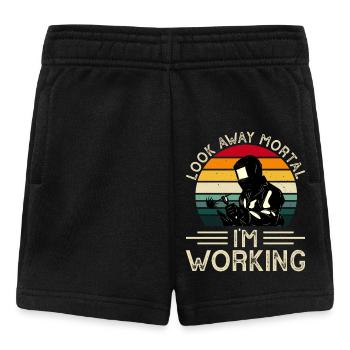 Schweißen Schweißer - Baby Shorts - Schwarz - Vorne