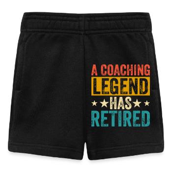 A Coaching Legend Has Retired - Baby Shorts - black - Front