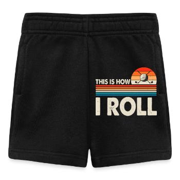 Golf Golfer - Baby Shorts - Schwarz - Vorne