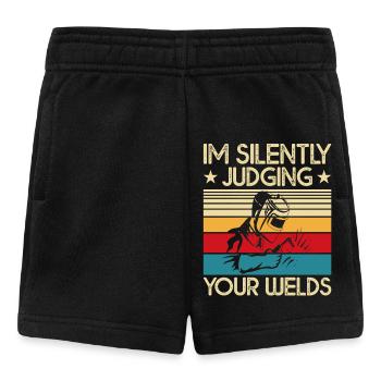 Schweißen Schweißer - Baby Shorts - Schwarz - Vorne