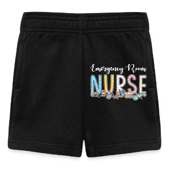 Gift idea for nurses in the - Baby Shorts - black - Front