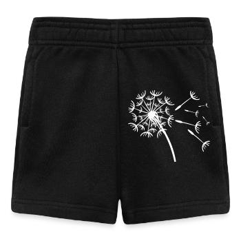 Playful dandelion design - Baby Shorts - black - Front
