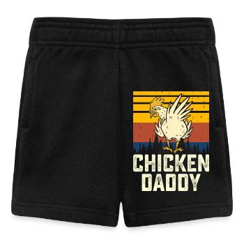 Chickens Daddy - Baby Shorts - black - Front