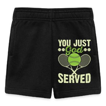 Tennis - Baby Shorts - Schwarz - Vorne