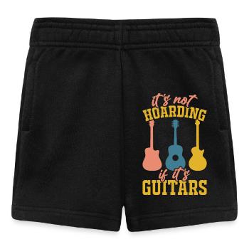 Guitar Guitarist - Baby Shorts - black - Front