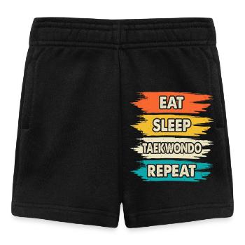 Taekwondo - Baby Shorts - Schwarz - Vorne