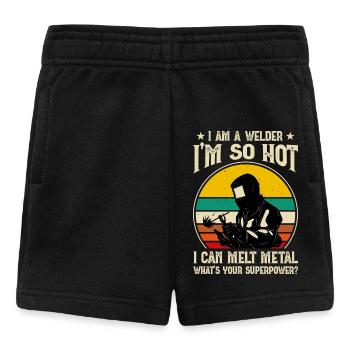 Schweißen Schweißer - Baby Shorts - Schwarz - Vorne