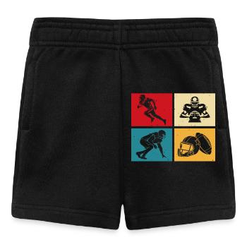 Football - Baby Shorts - black - Front