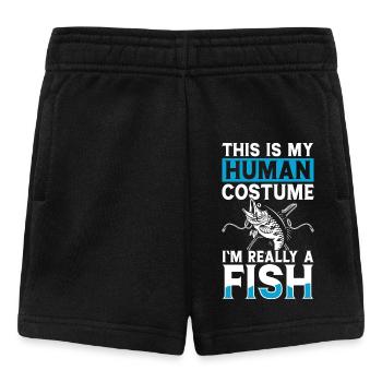 Angler - Baby Shorts - Schwarz - Vorne