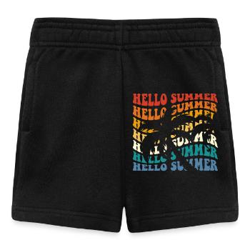 Hello Summer - Baby Shorts - Schwarz - Vorne