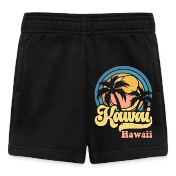 Hawaï - Short Bébé - noir - Devant