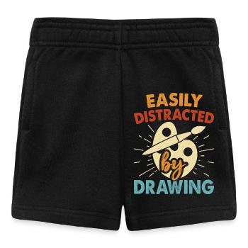 Künstler Maler - Baby Shorts - Schwarz - Vorne