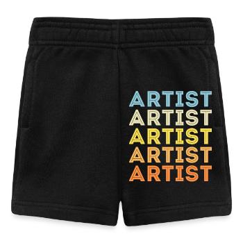 Artiste - Short Bébé - noir - Devant