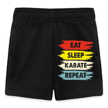 Karaté - Short Bébé - noir - Devant