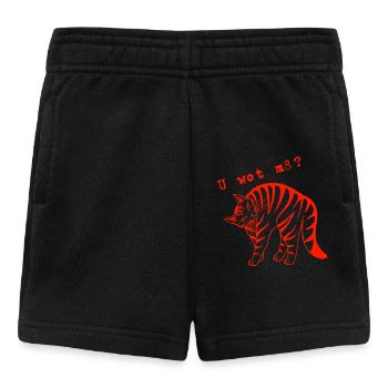 U wot mate?  - Baby Shorts - black - Front