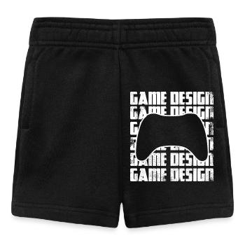 Concepteur de jeux - Short Bébé - noir - Devant