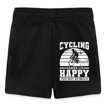 Blague de cycliste - Short Bébé - noir - Devant