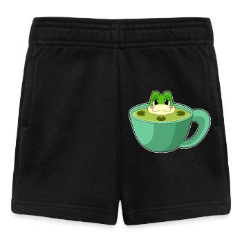 Mug grenouille - Short Bébé - noir - Devant