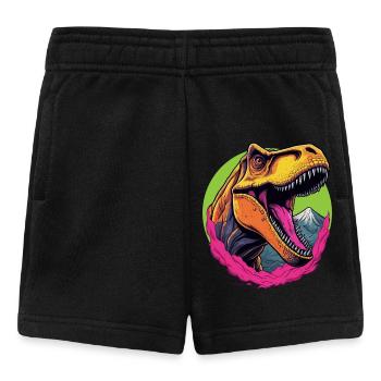 Tyrannosaurus Rex - Baby Shorts - Schwarz - Vorne