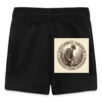Gentleman Gardener - Baby Shorts - Schwarz - Vorne