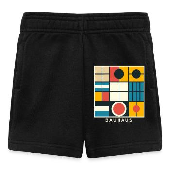 Bauhaus-Architektur Geometrische Ästhetik - Baby Shorts - Schwarz - Vorne