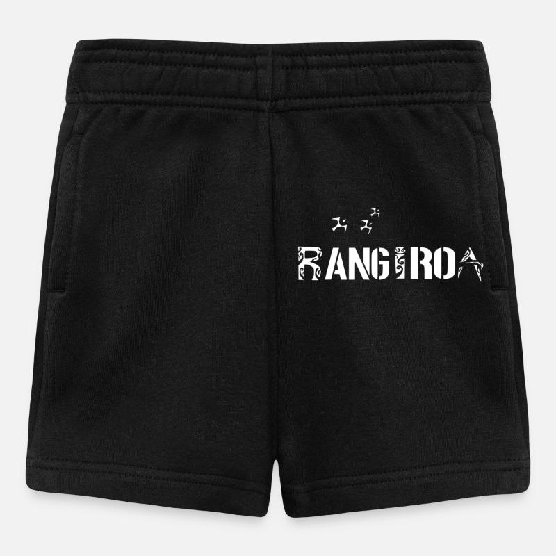 RANGIROA (Weiß) - Baby Shorts - Schwarz