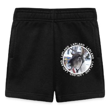Lapland reindeer - Baby Shorts - black - Front