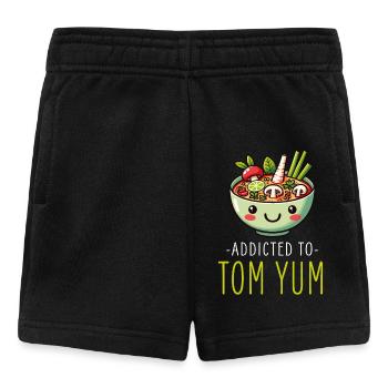Tom Yum Soup Enthusiast Conception Artistique Pour Thaïlandais - Short Bébé - noir - Devant
