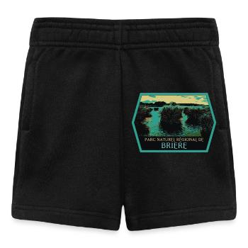 Marais Parc naturel de Brière: Authentic Nature - Baby Shorts - black - Front