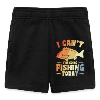 Angler Joke - Baby Shorts - black - Front