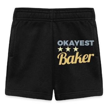 Boulanger moyen - Short Bébé - noir - Devant