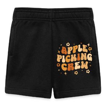 Apfelpflücke Erntezeit Crew Apfelpflücken - Baby Shorts - Schwarz - Vorne