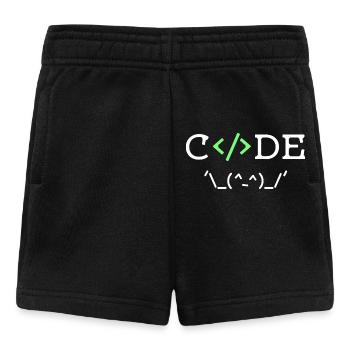 Arbeit Spruch Entwickler Karriere Workaholic Job - Baby Shorts - Schwarz - Vorne