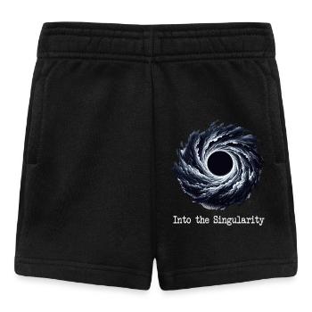 Astrophysik-Enthusiast in die Singularität - Baby Shorts - Schwarz - Vorne